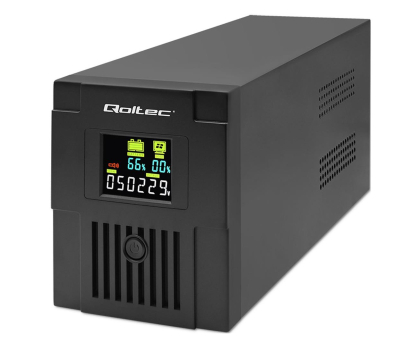 UPS (zasilacz awaryjny) QOLTEC Zasilacz awaryjny | Monolith | 2000VA | 1200W | LCD | USB 53771